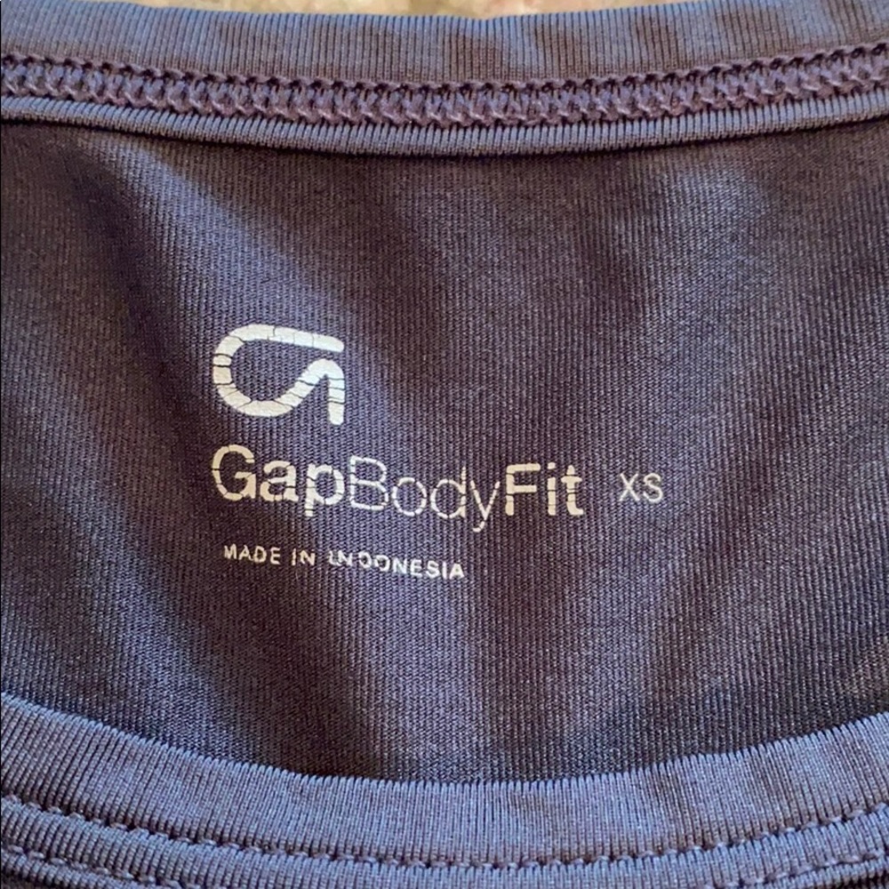 GapFit Body gray long  sleeve workout shirt.